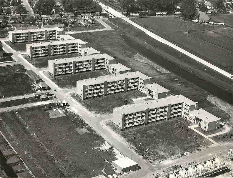 Vlinderbuurt omstreeks 1960